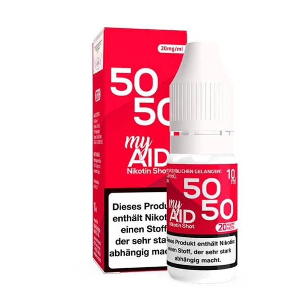 my AID - Nic Shot – Verhältnis: 50 PG / 50 VG
