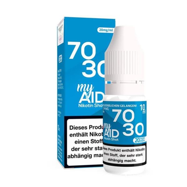 my AID - Nic Shot – Verhältnis: 70 VG / 30 PG