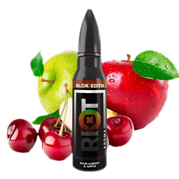 Riot Squad - Black Edition - Sour Cherry & Apple 5ml Longfill (SB)