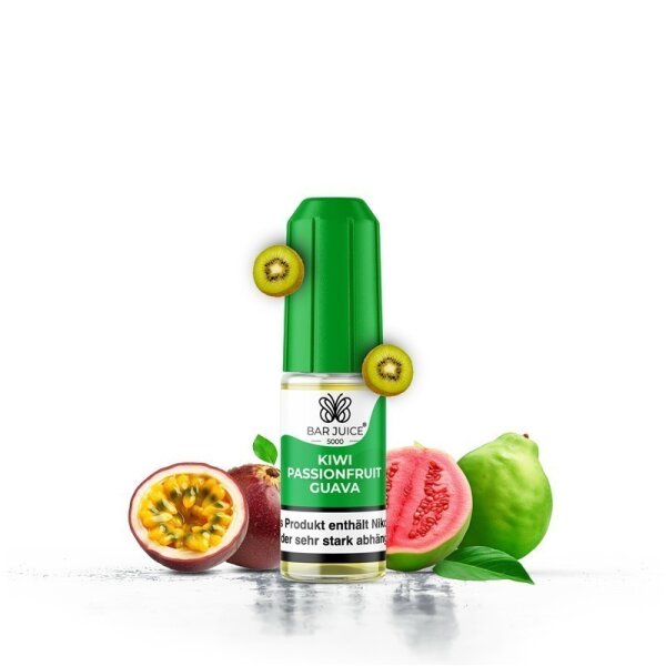 Bar Juice 5000 NicSalt Liquid 10 ml Kiwi Passionfruit Guava 20 MG