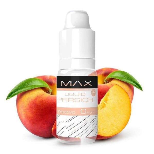 MAX Vape - Pfirsich Liquid 10 ml