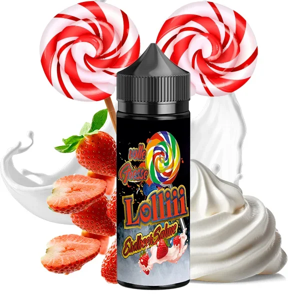 Lädla - Volle Fresse Lolli Erdbeersahne Longfill 10 ml