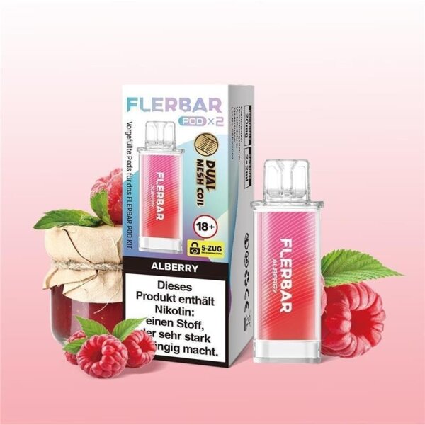 Flerbar Pod 20 mg/ml (2 Stück) Alberry