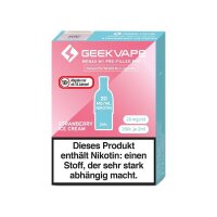 Geekvape - M1 Prefilled Pods (2 Stück) Strawberry...
