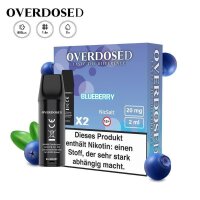 Overdosed - Prefilled Pods 20mg/ml (2 Stück)