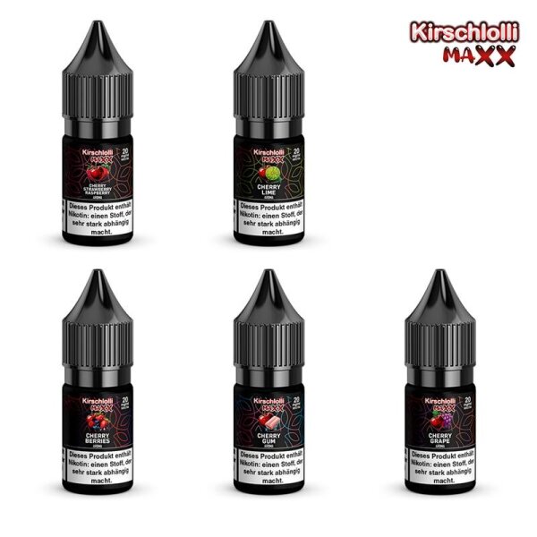 Kirschlolli MAXX NicSalt Liquid 10 ml
