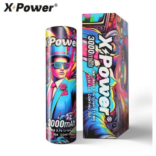 X-Power 18650 Akku 3000mAh - 20A
