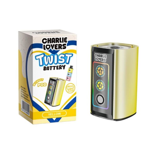 Charlie Lovers Twist Battery Gelb