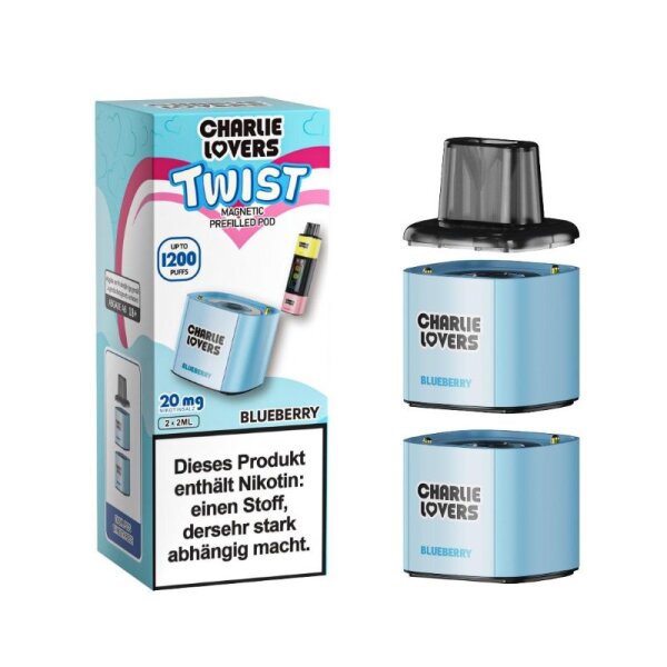 Charlie Lovers Twist Pods Blueberry