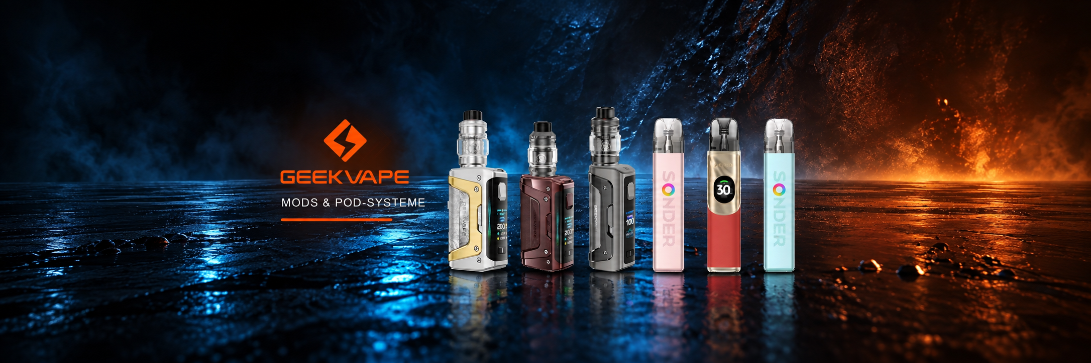 GeekVape Mods und Pod-Systeme